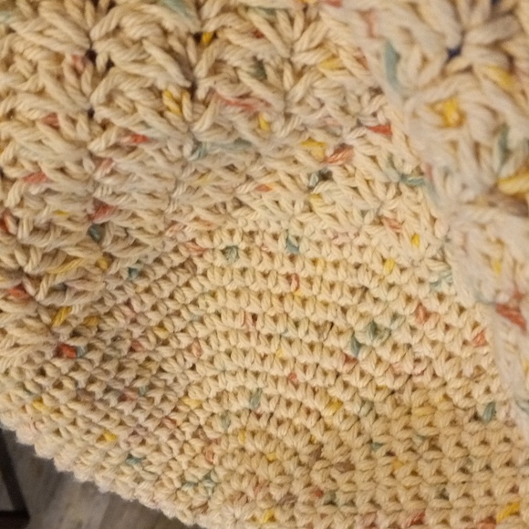 Boho hippi crocheted bag purse - Picture 3 of 4